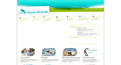 Desktop Screenshot of hautepicardie.fr