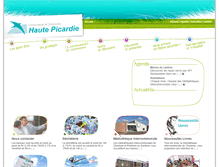 Tablet Screenshot of hautepicardie.fr